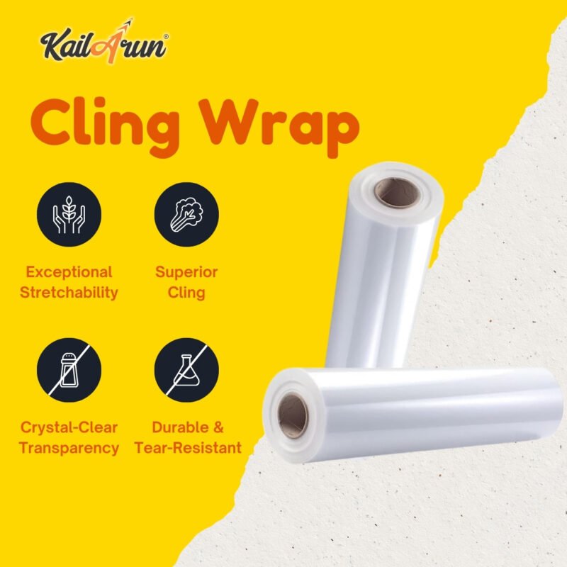 KailArun Cling Wrap, showcasing product design and features.