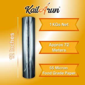 A detailed graphic showcasing the features of KailArun Food Wrap, highlighting its eco-friendly and practical design.